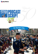 Podcast Script for episode 50「St. Patrick's Day」